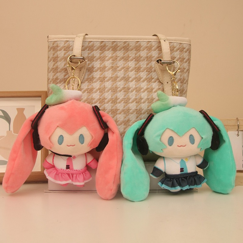 Anime Cosplay Miku - Nuevo Llavero de Peluche de Hatsune