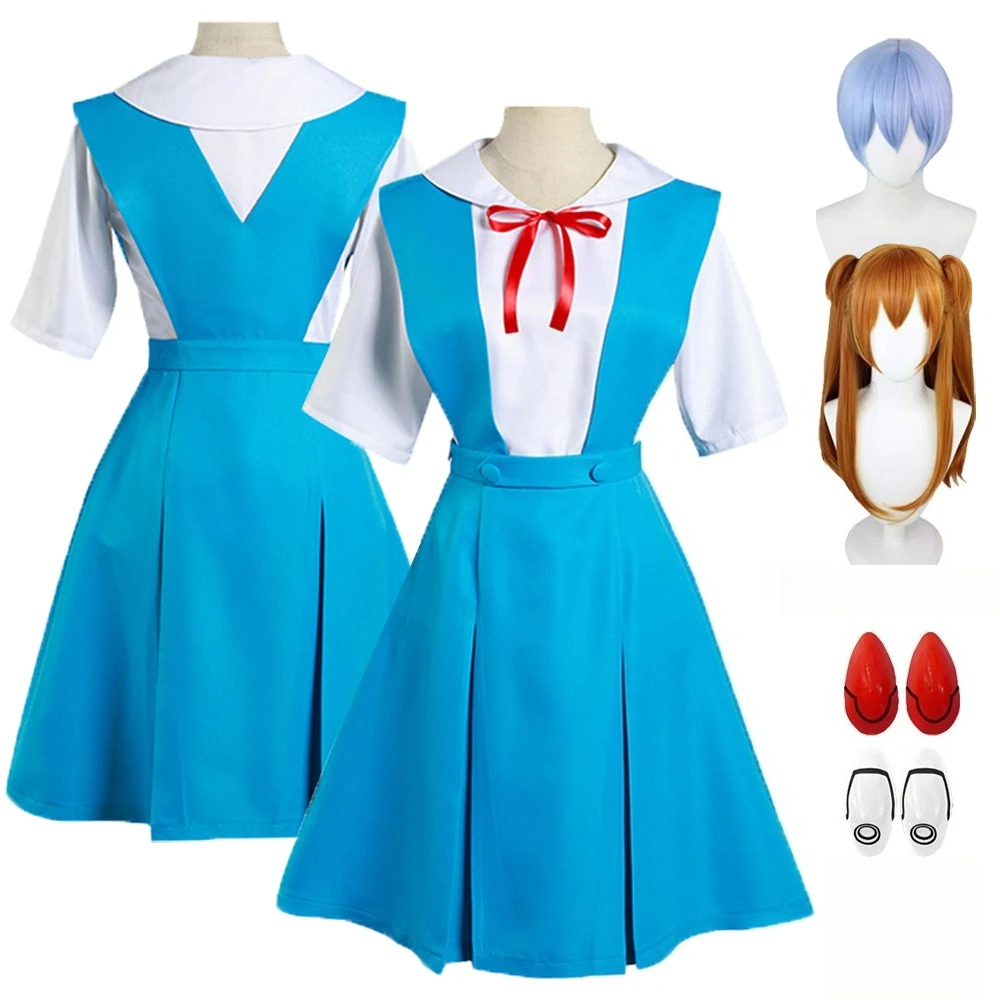 Anime Cosplay Japanese Girl - Disfraz de Cosplay de Anime Rei