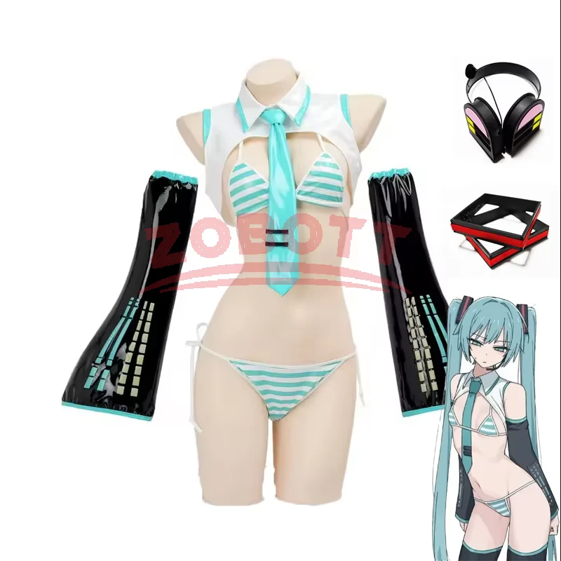 Anime Cosplay Miku - Disfraz de Cosplay de Miku, Traje