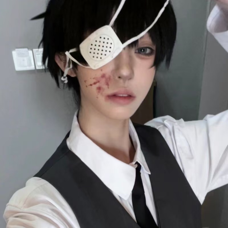 Tokyo Ghoul Mask - Parche ocular Yandere médico de estilo