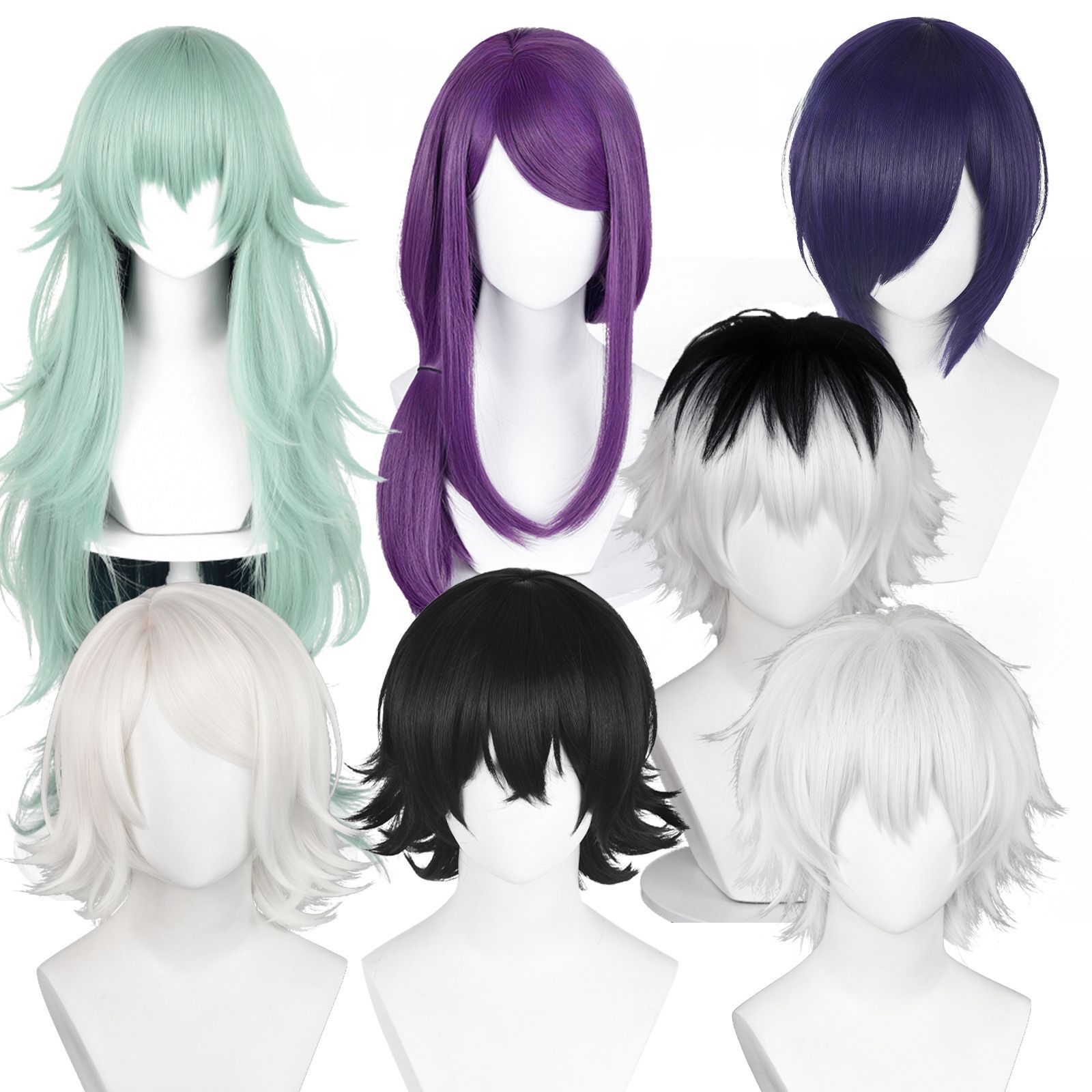 Anime Cosplay Tokyo Ghoul - Peluca de Cosplay de Anime Tokyo