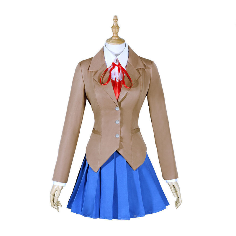 Anime Cosplay Japanese Girl - Disfraz de Cosplay de Monika, Sayori,