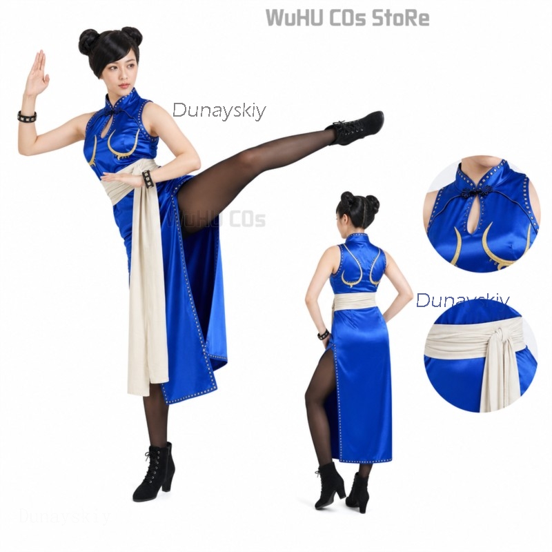 Anime Cosplay Live - Disfraz de Cosplay Sexy de Chun