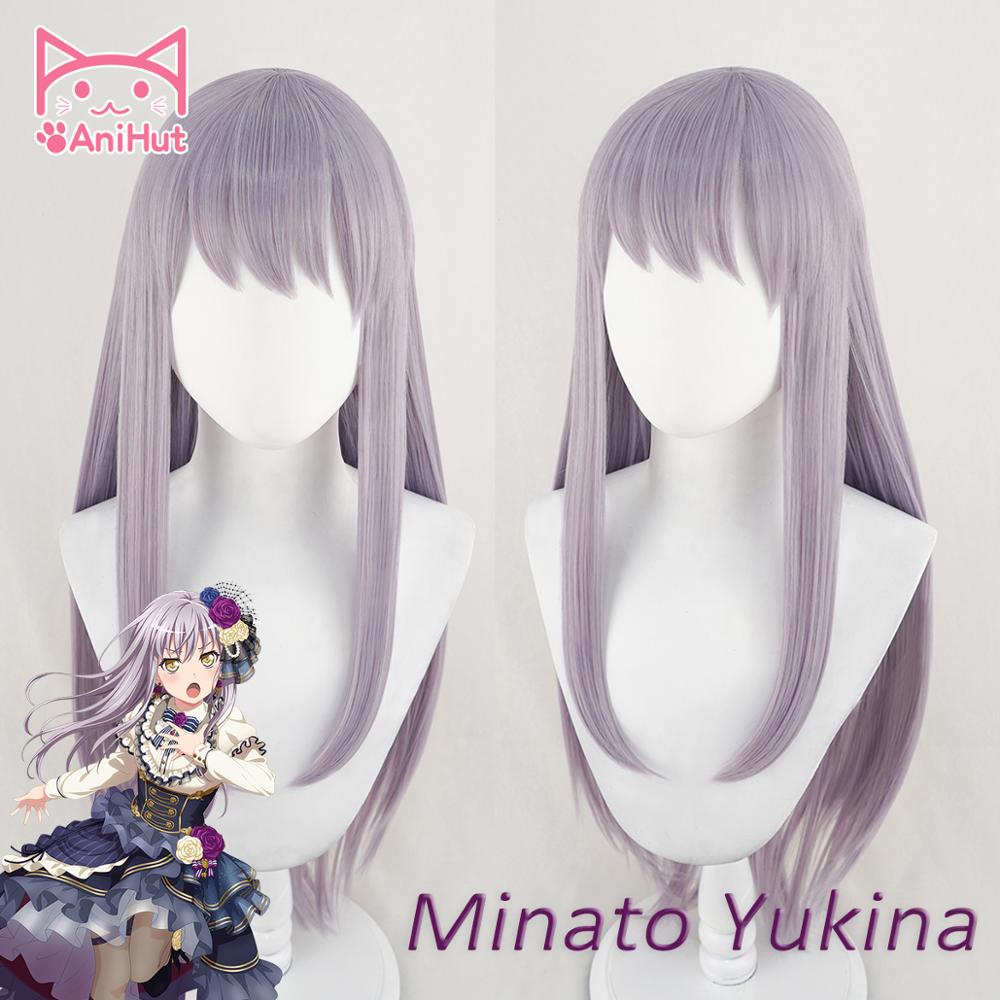 Cosplay Anime Yuki - ¡【Anihut】peluca Minato Yukina BanG Dream! Peluca