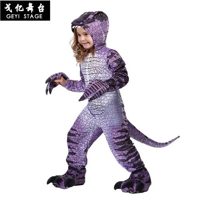 Anime Cosplay Kid - Nuevo disfraz de Raptor morado de