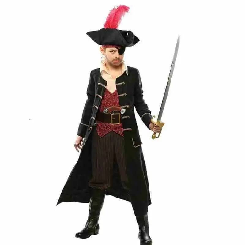 Anime Cosplay Kid - Disfraz de piratas de Halloween para