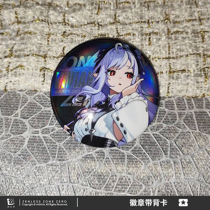 Cosplay Zone Anime Friends - Pin Metálico Decorativo para Bolsa de