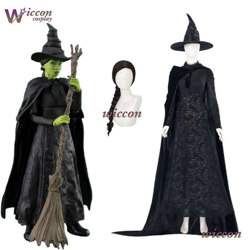 Anime Cosplay Kid - YesoK película Wicked Elphaba disfraz de