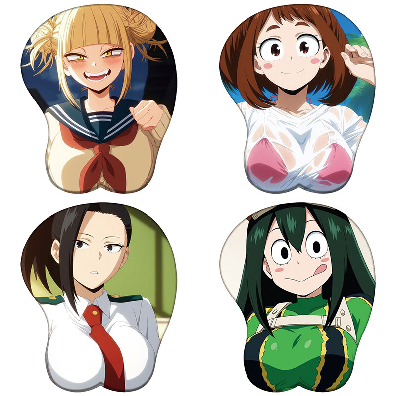 My Hero Academia Belt - Alfombrilla de ratón de silicona 3D