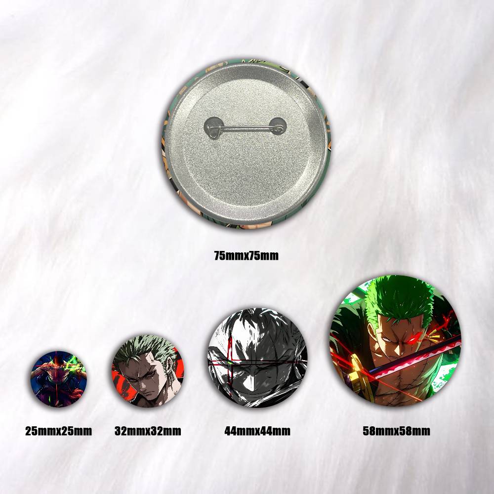 Pin Redondo de Anime R-Roronoa - Cosplay Zone Anime Friends reseña y precio