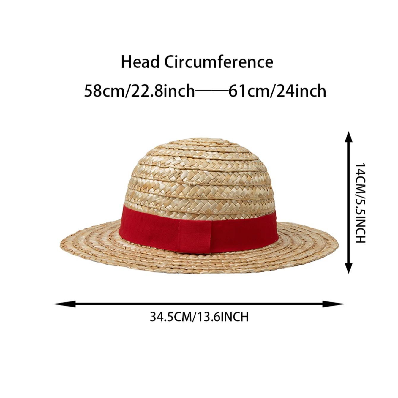 Sombrero de Paja de One Piece  - Anime Cosplay Netflix reseña y precio