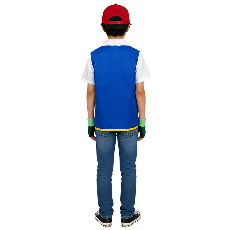 Disfraz de Ash Ketchum para Ni - Anime Cosplay Kid reseña y precio