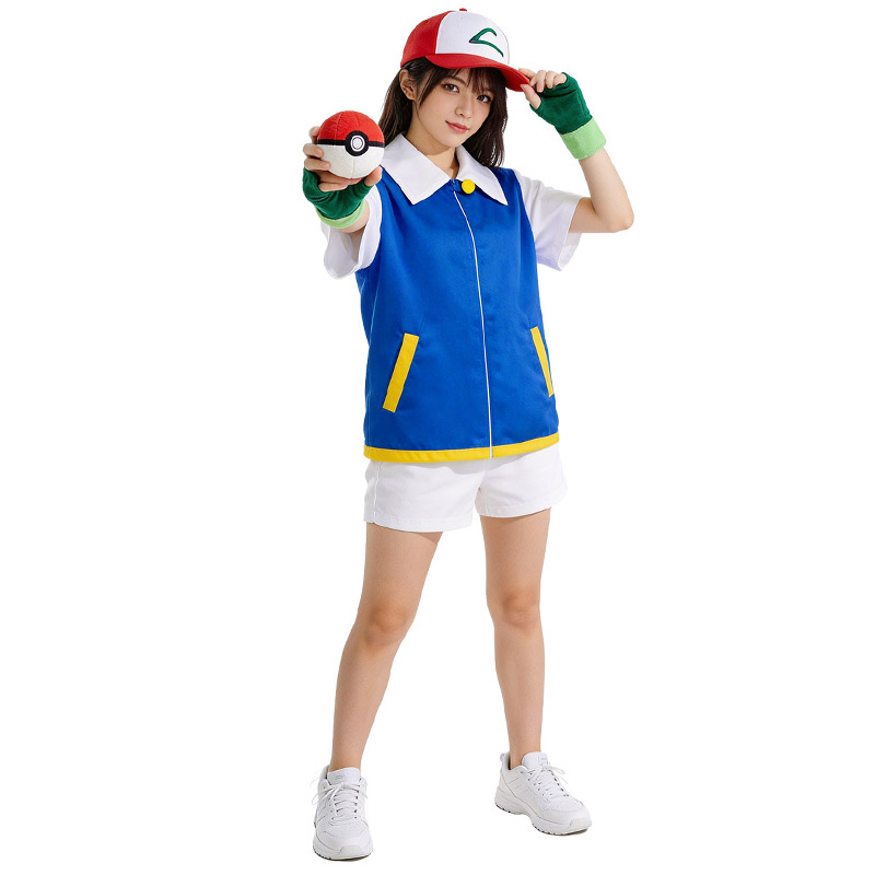 Disfraz de Ash Ketchum para Ni - Anime Cosplay Kid reseña y precio