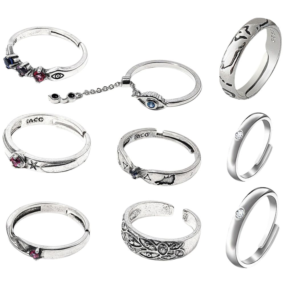 Anillos de Anime JJK, Anillos  - Anime Cosplay Couple reseña y precio