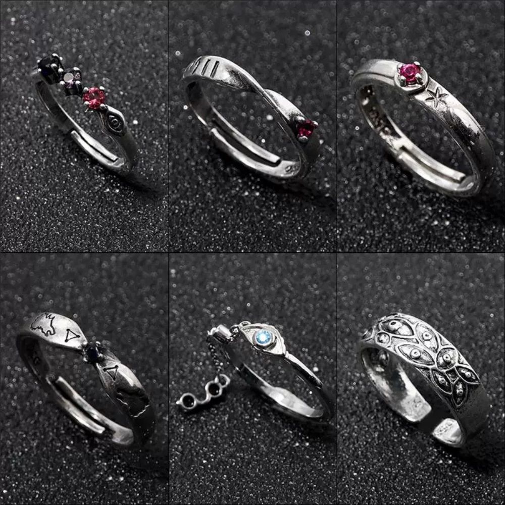 Anillos de Anime JJK, Anillos  - Anime Cosplay Couple reseña y precio