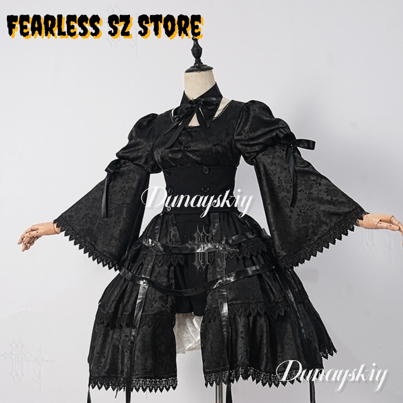 Vestido Gótico para Niña, Disf - Anime Cosplay Japanese Girl reseña y precio