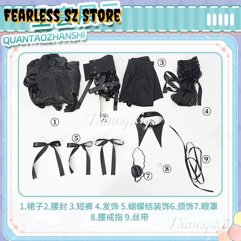 Vestido Gótico para Niña, Disf - Anime Cosplay Japanese Girl reseña y precio