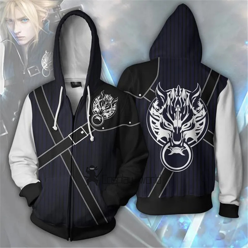 Final Fantasy-Sudadera con cap - Anime Cosplay Dresses reseña y precio