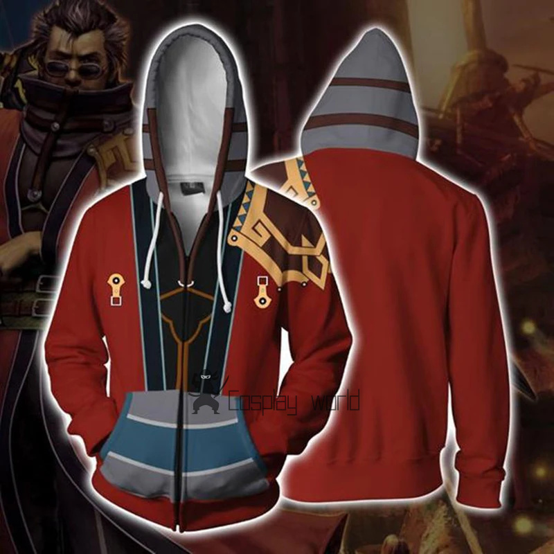 Final Fantasy-Sudadera con cap - Anime Cosplay Dresses reseña y precio