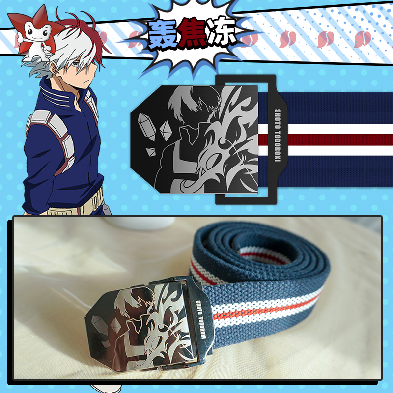Cinturón de Lona con Diseño de - My Hero Academia Belt reseña y precio