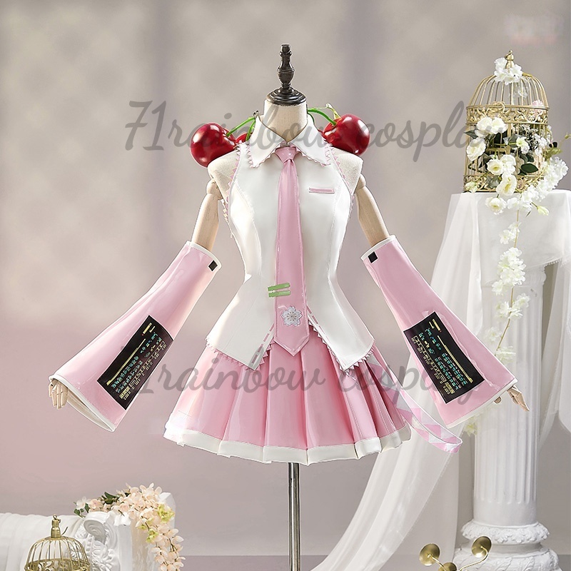 Disfraces de Sakura Mikuu, uni - Anime Cosplay Miku reseña y precio