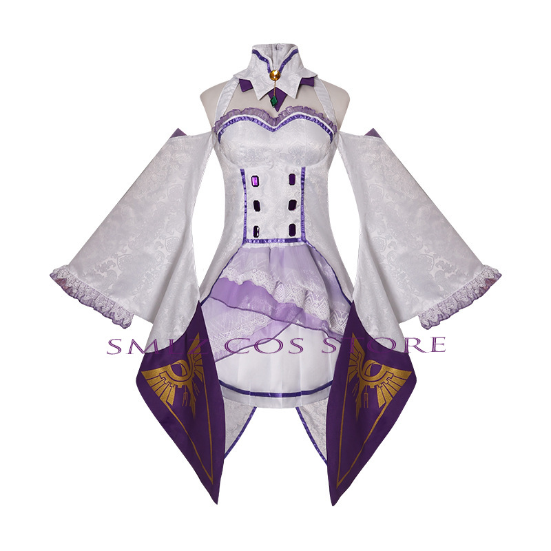 Disfraz de Emilia Cosplay Anim - Anime Cosplay Dresses reseña y precio