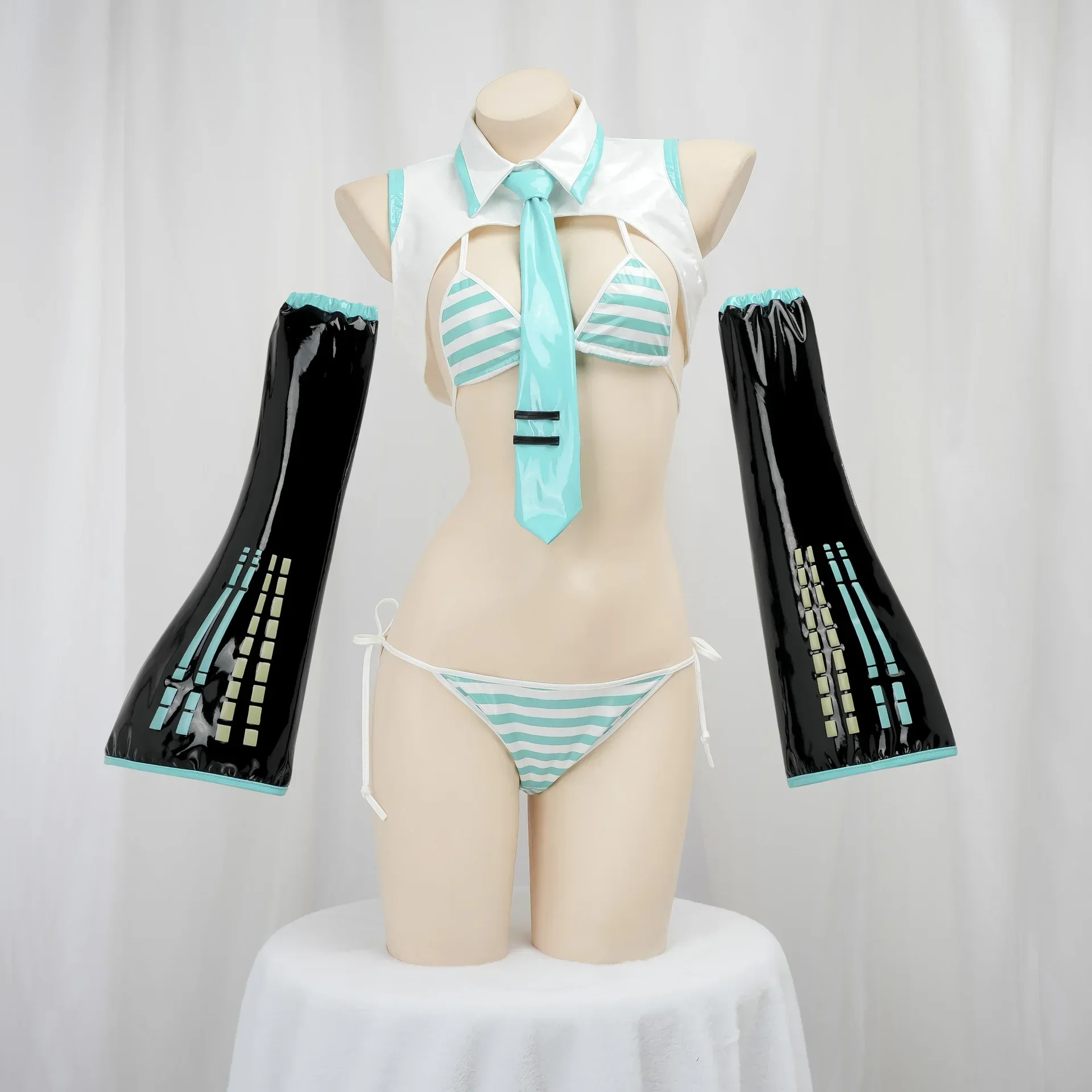 Disfraz de Cosplay de Anime Mi - Anime Cosplay Miku reseña y precio