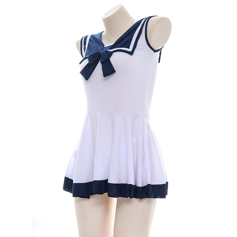 AniLV-uniforme de marinero azu - Anime Cosplay Japanese Girl reseña y precio