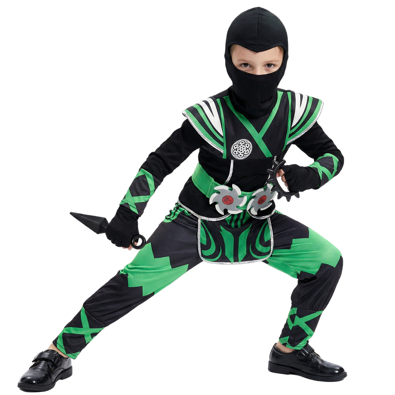 Conjunto de disfraz de ninja j - Anime Cosplay Kid reseña y precio