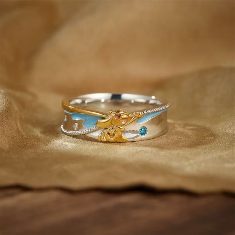 Anillos de Pareja Pokémon Riol - Anime Cosplay Couple reseña y precio