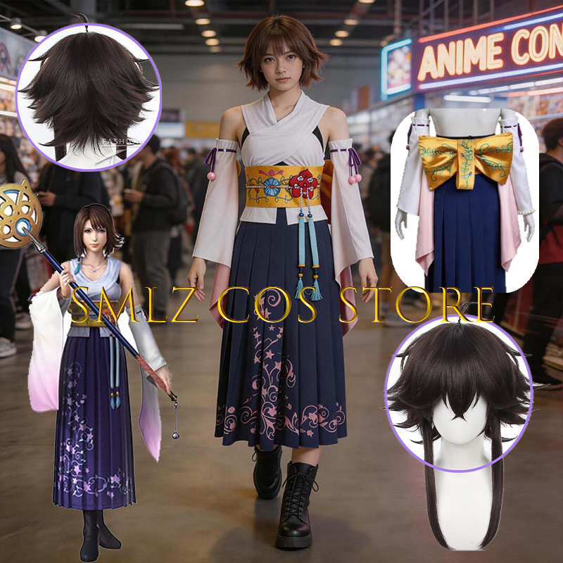 Disfraz de Cosplay de Yuna de  - Anime Cosplay Dresses reseña y precio