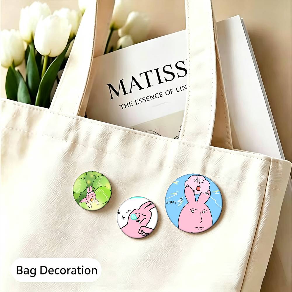 Pin de Esmalte Redondo de Myfr - Anime Cosplay Meme reseña y precio