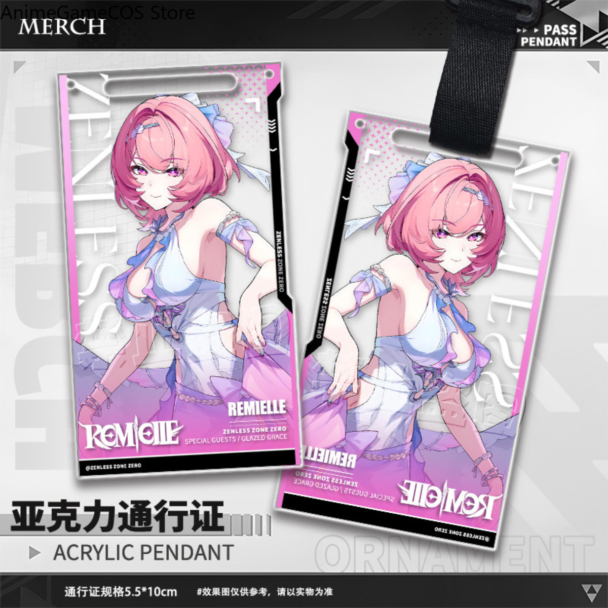 Anime Zenless Zone Zero Remiel - Cosplay Zone Anime Friends reseña y precio