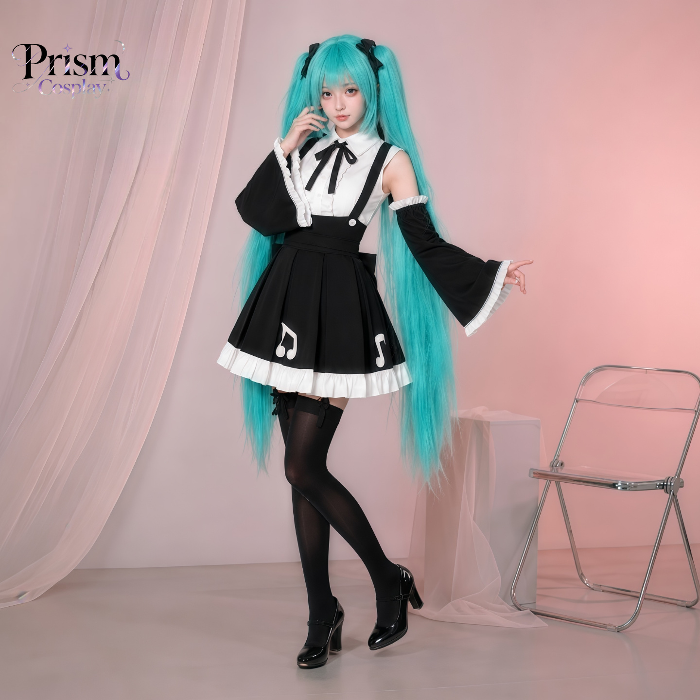 Miku: Disfraz de cosplay de Pr - Anime Cosplay Miku reseña y precio