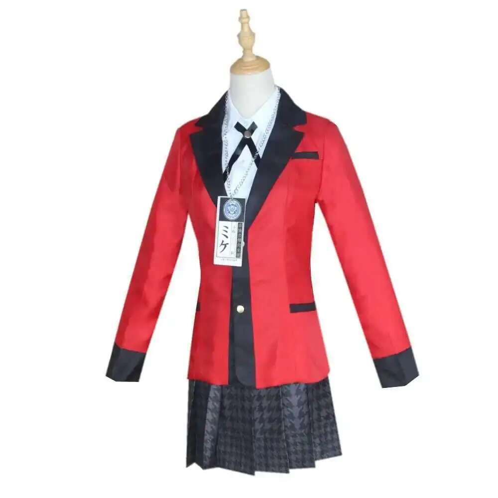 Disfraz de Anime Kakegurui Jab - Anime Cosplay Japanese Girl reseña y precio