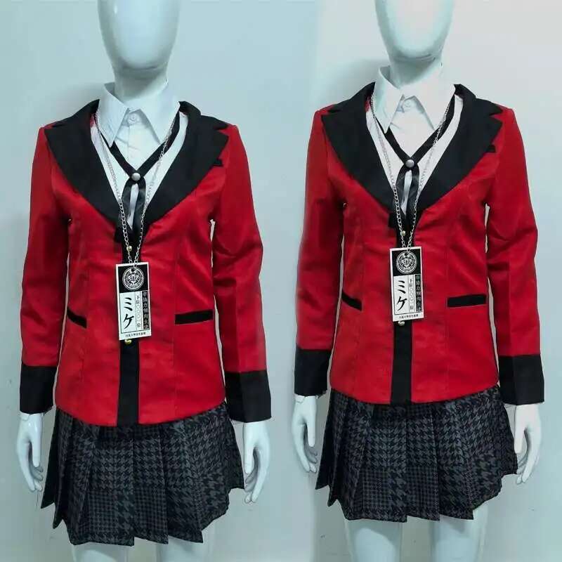 Disfraz de Anime Kakegurui Jab - Anime Cosplay Japanese Girl reseña y precio