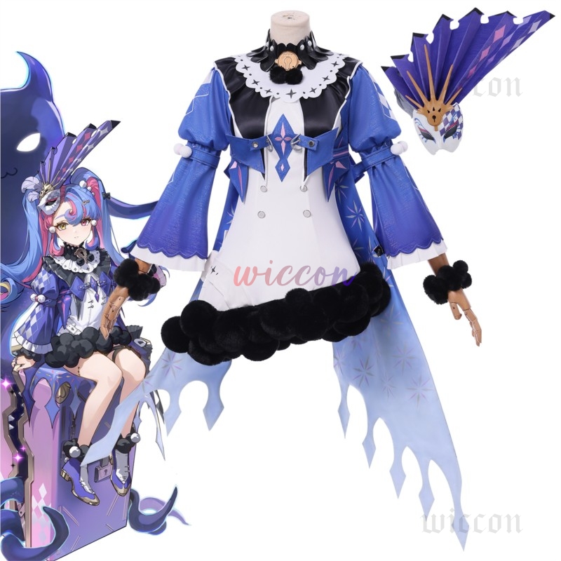 Disfraz de Roccia, peluca, ves - Anime Cosplay Japanese Girl reseña y precio