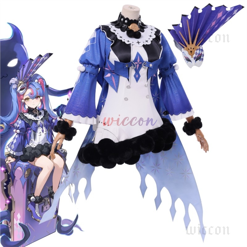 Disfraz de Roccia, peluca, ves - Anime Cosplay Japanese Girl reseña y precio
