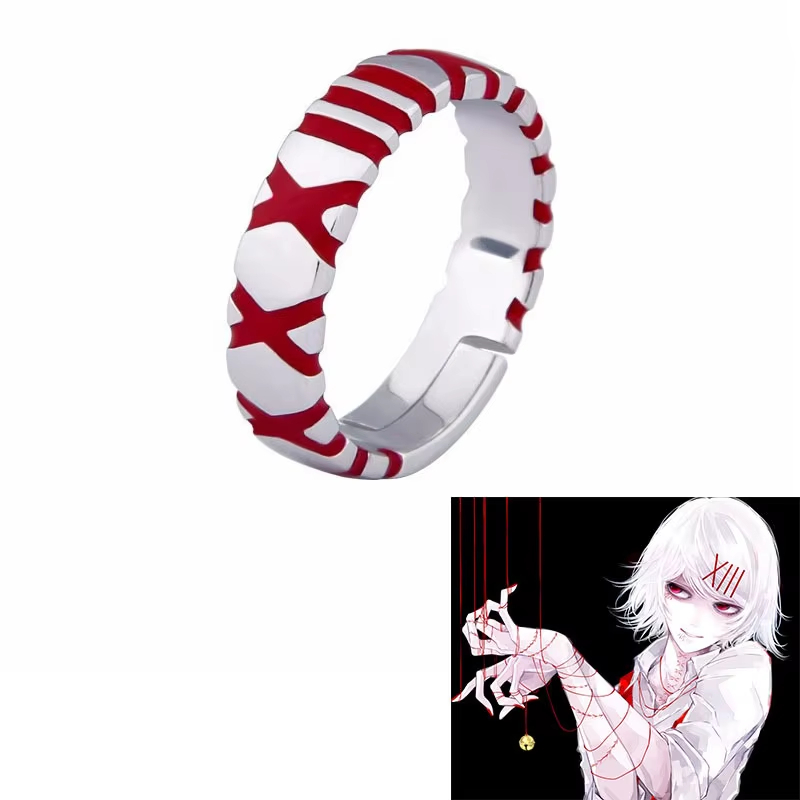 Anillos de Anime Tokyo Ghoul,  - Anime Cosplay Tokyo Ghoul reseña y precio