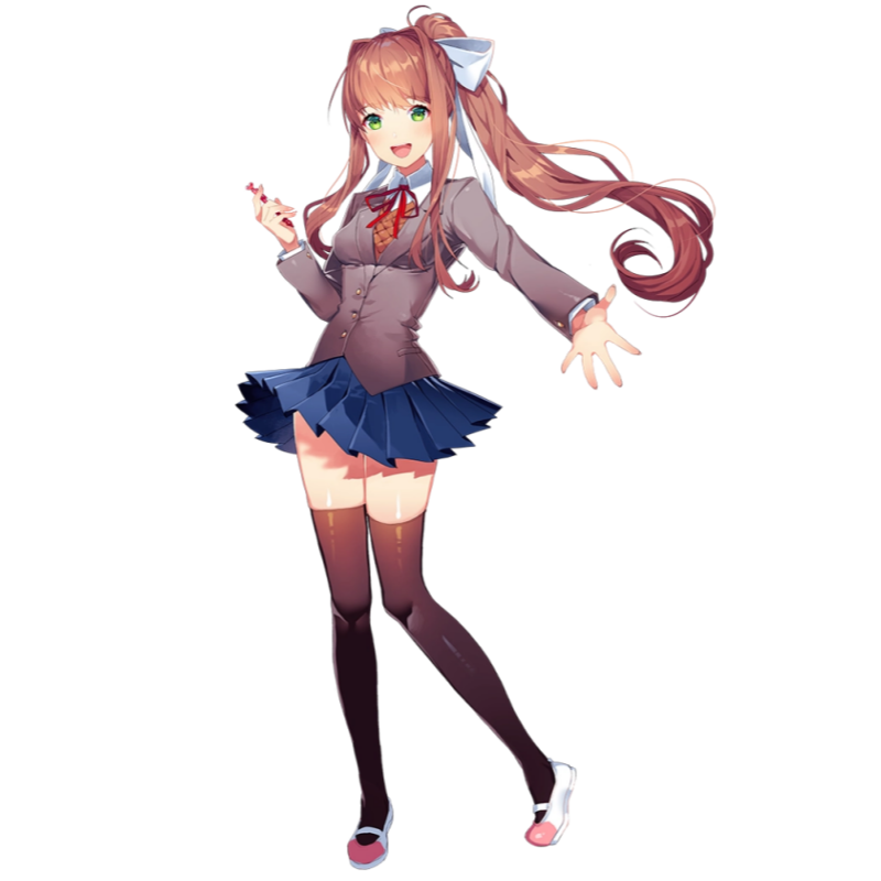 Disfraz de Cosplay de Monika,  - Anime Cosplay Japanese Girl reseña y precio