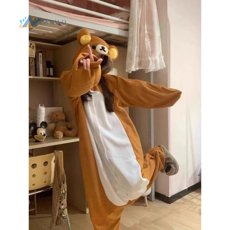 Rilakkuma Kigurumi Onesies Rel - Anime Cosplay Dresses reseña y precio