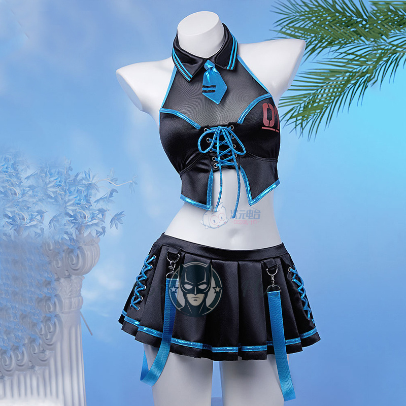 Juego de Anime Miku Seaxy, dis - Anime Cosplay Miku reseña y precio
