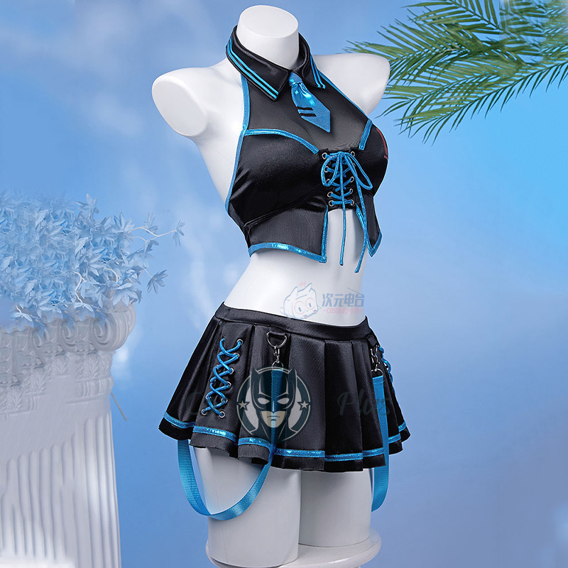 Juego de Anime Miku Seaxy, dis - Anime Cosplay Miku reseña y precio