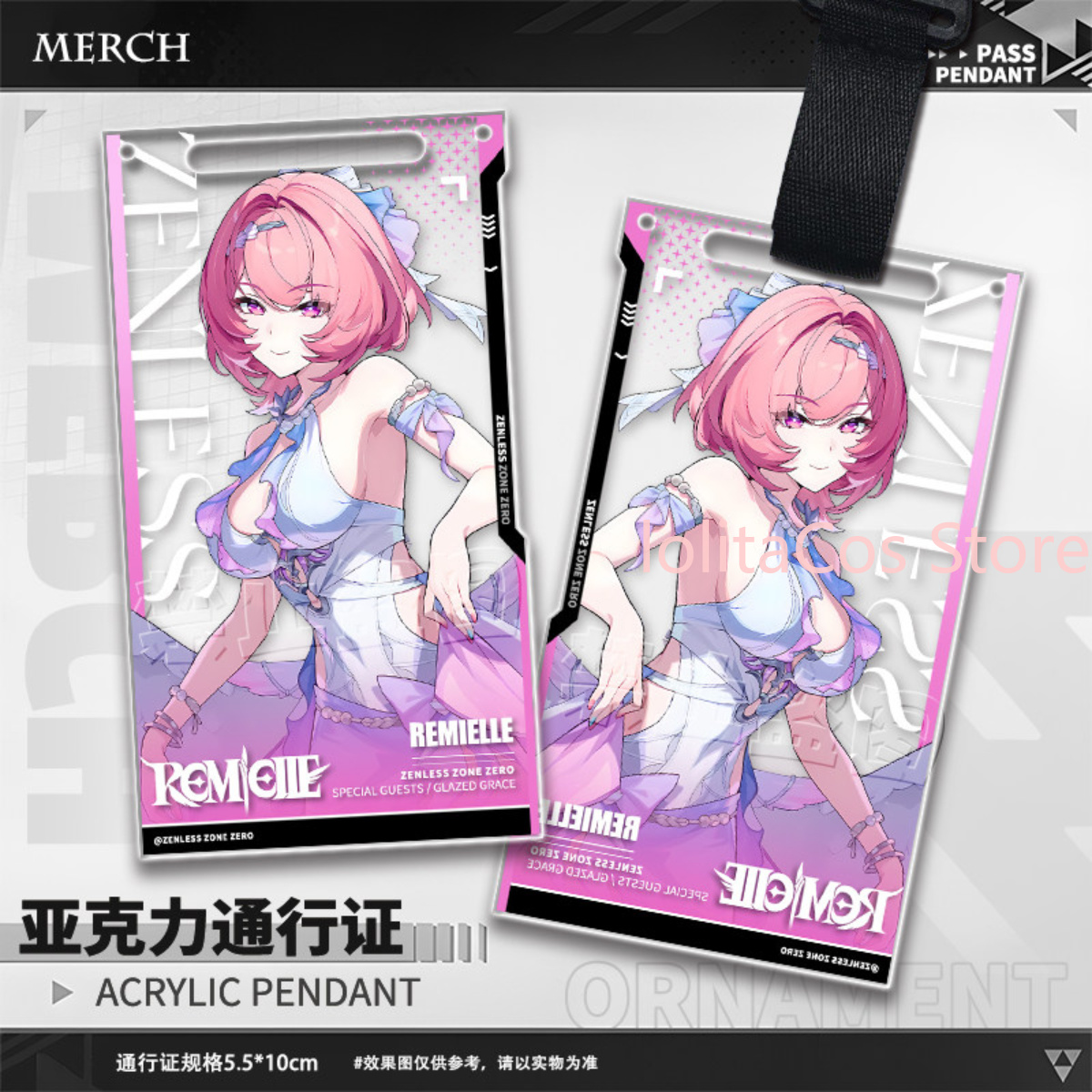 Zenless Zone Zero Remielle Dan - Cosplay Zone Anime Friends reseña y precio