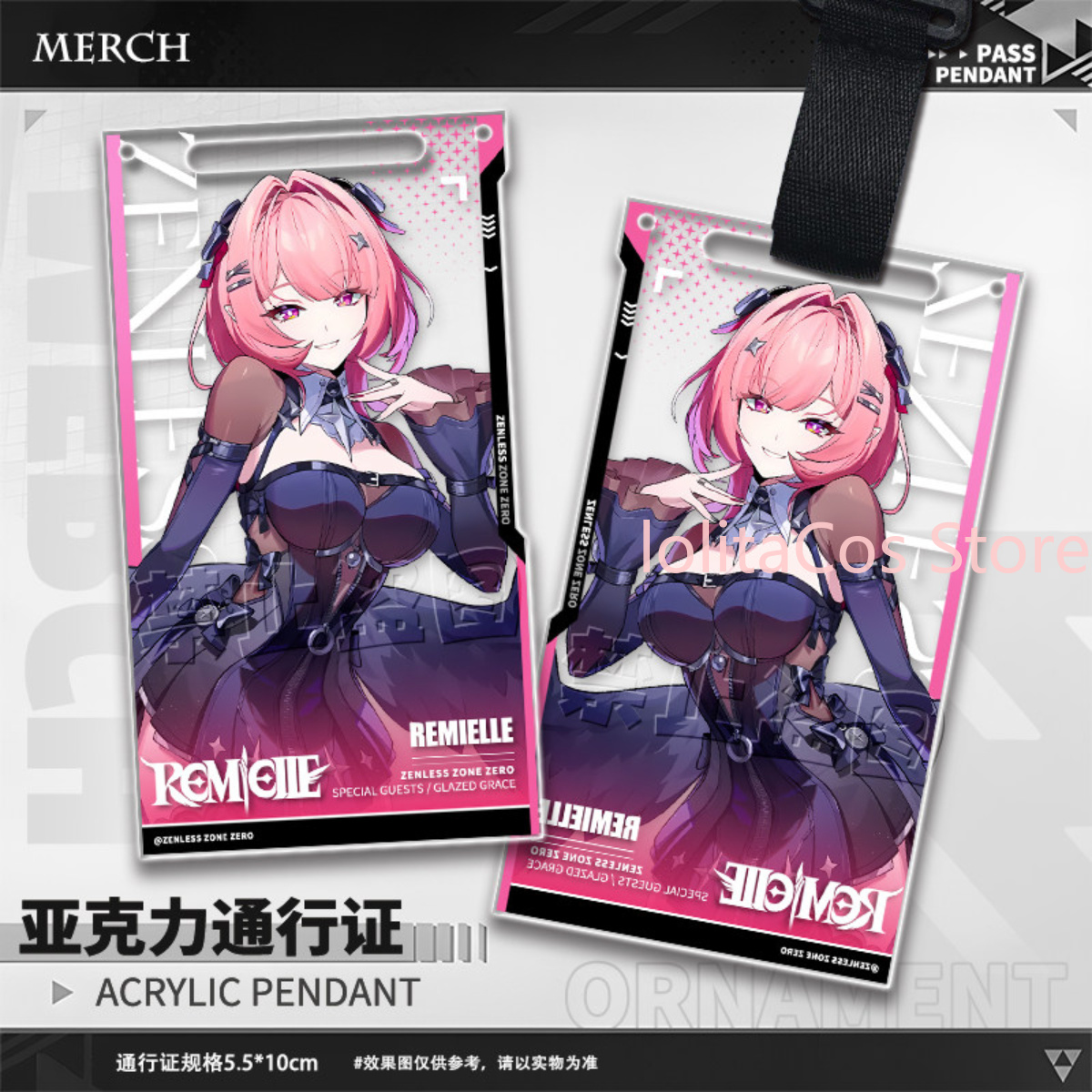 Zenless Zone Zero Remielle Dan - Cosplay Zone Anime Friends reseña y precio