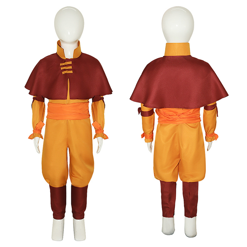 Disfraz de Cosplay de Aang y K - Anime Cosplay Netflix reseña y precio