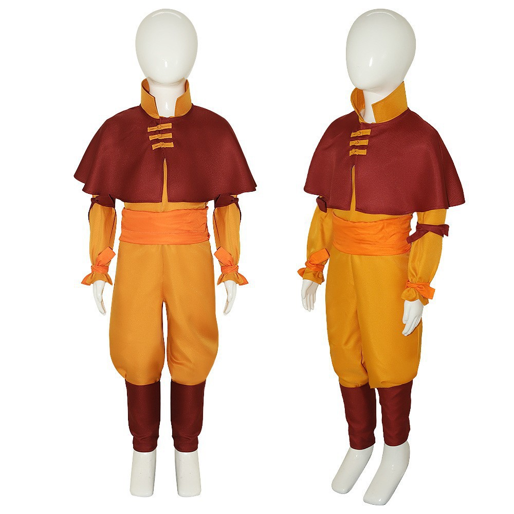 Disfraz de Cosplay de Aang y K - Anime Cosplay Netflix reseña y precio