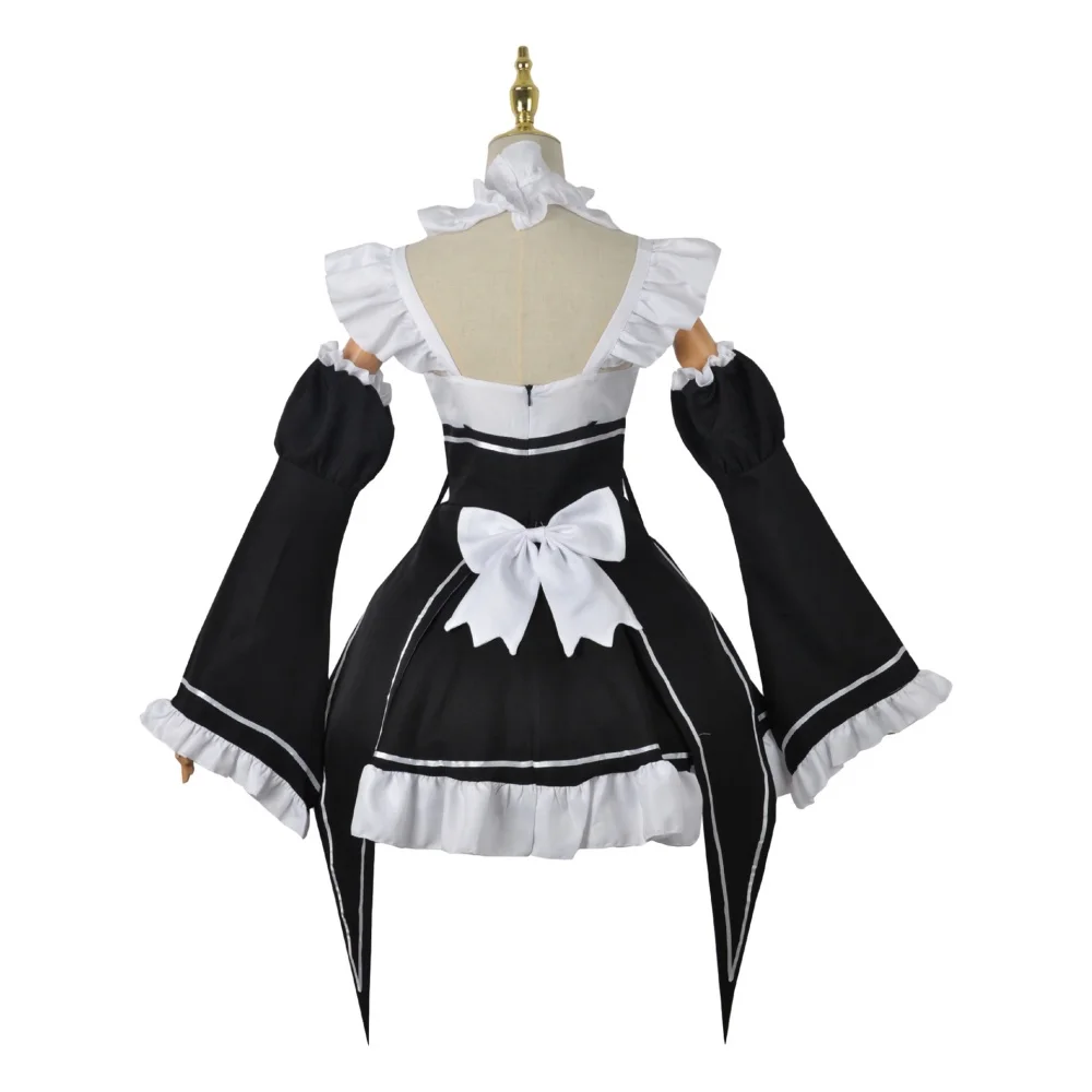 Disfraz de Anime Ram Rem Maid  - Anime Cosplay Live reseña y precio