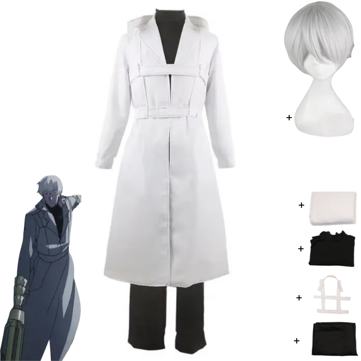 Disfraz de Anime Tokyo Ghoul:  - Anime Cosplay Tokyo Ghoul reseña y precio