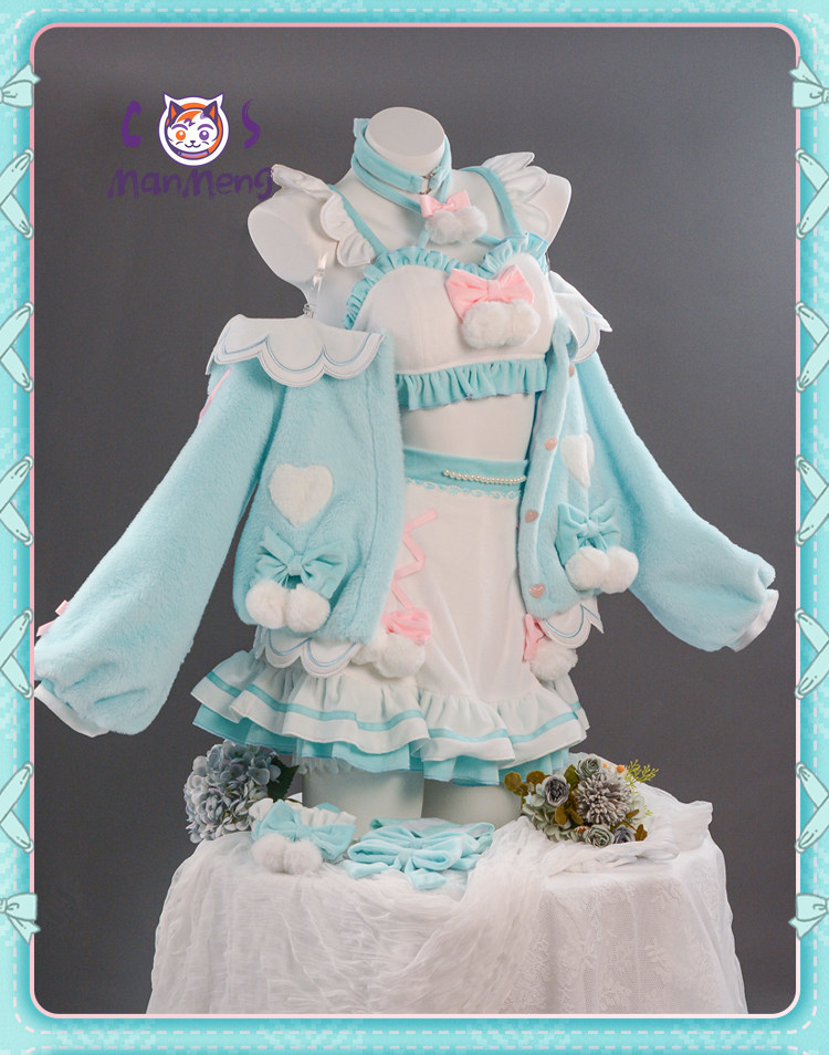 Disfraz de Cosplay de Miku par - Anime Cosplay Miku reseña y precio